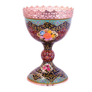 Turquoise Inlay Nut Bowl – 30 cm